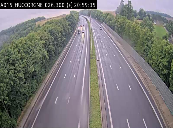 Webcam autoroute Belgique - Viaduc de Huccorgne - E42 