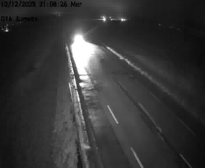 Webcam sur la D16 à Aumetz. Vue orientée vers A30