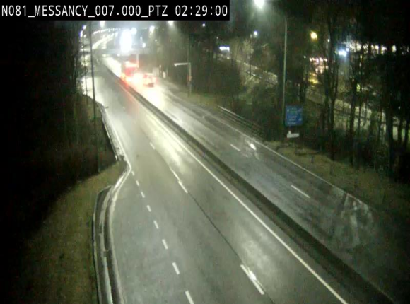 Webcam sur la N81 (E411) à hauteur du Cora Messancy. Vue orientée vers Arlon