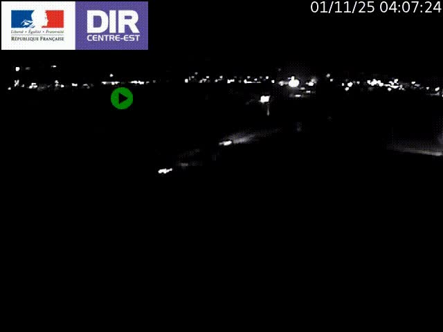 Webcam autoroute sur A450 à Pierre-Bénite en direction de Lyon et de l'autoroute A7
