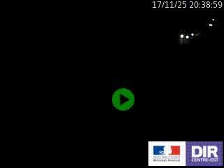Webcam autoroute sur l'A77 à hauteur de Pouilly-sur-Loire en direction de Nevers