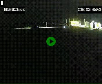 Webcam en périphérie de Chartres sur la N123, à hauteur de Luisant. Vue orientée vers Chartres