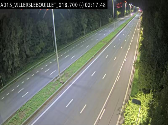 Webcam autoroute Belgique - Villers-le-Bouillet - E42 direction Liège - BK 18.7