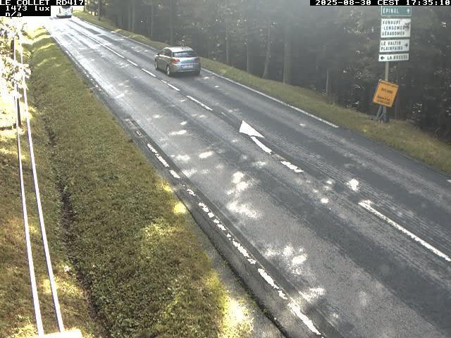 Caméra du Collet sur la route de Colmar (D417)