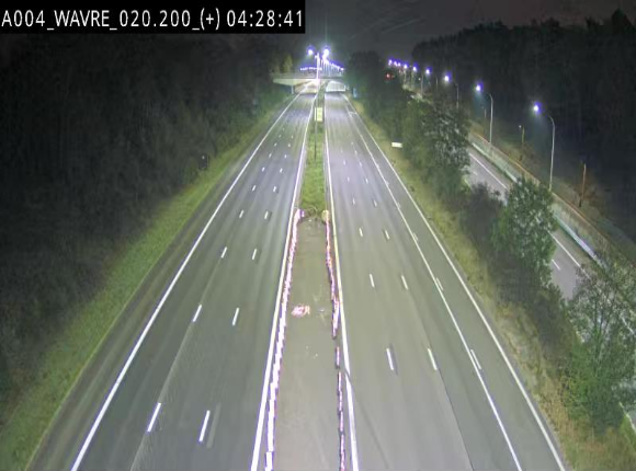 Webcam @ Wavre-sud KP 19.6, A4/E411