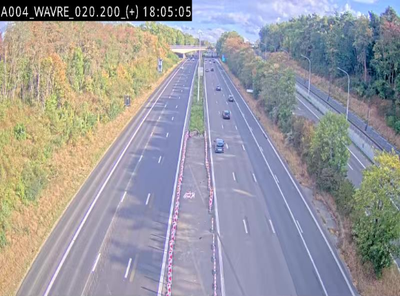 Webcam @ Wavre-sud KP 19.6, A4/E411