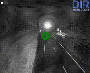 Webcam sur A84 à hauteur de l'échangeur de Poilley avec la N175, au sud d'Avranches