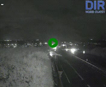 Webcam au début de l'A84 sur le périphérique Ouest de Caen (N814) à hauteur de la sortie 9, Porte de Bretagne