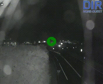 Webcam au début de l'A84 sur le périphérique Ouest de Caen (N814) à hauteur de la sortie 9, Porte de Bretagne