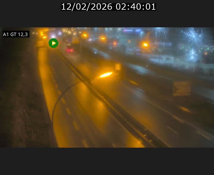 Traffic live webcam Luxembourg Senningerberg - A1 direction Allemagne - BK 12.3