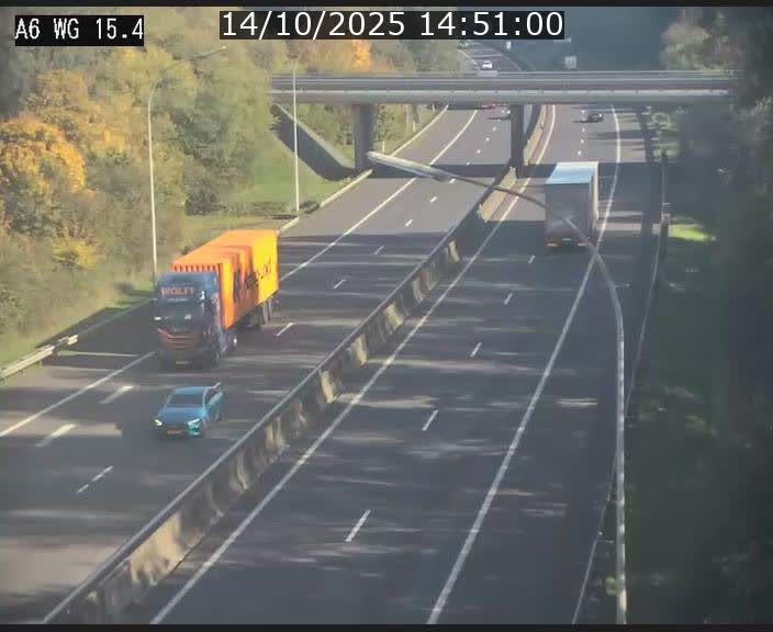 Traffic live webcam Luxembourg Capellen - A6 - BK 15.4 - direction Luxembourg/France/Allemagne