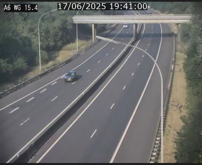 Traffic live webcam Luxembourg Capellen - A6 - BK 15.4 - direction Luxembourg/France/Allemagne