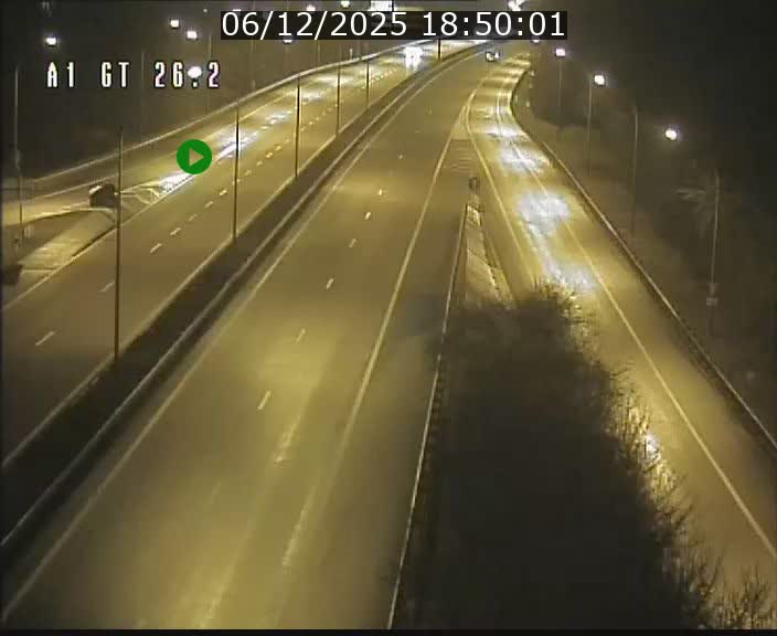 Traffic live webcam Luxembourg Grevenmacher - A1 direction Allemagne - BK 26.2