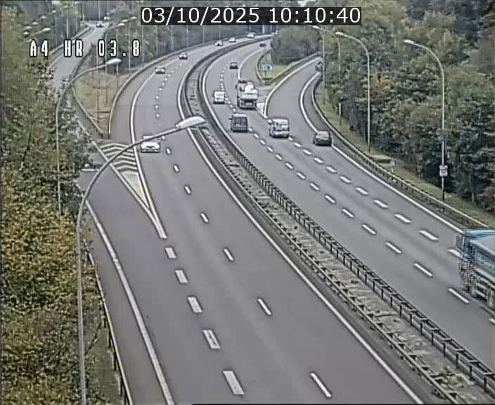 Webcam traffic A4 Luxembourg - BK 3.8 - Leudelange (direction Esch sur Alzette)