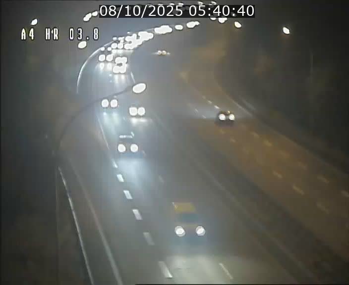 Webcam traffic A4 Luxembourg - BK 3.8 - Leudelange (direction Esch sur Alzette)