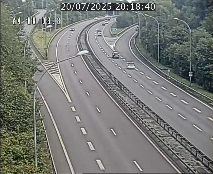 Webcam traffic A4 Luxembourg - BK 3.8 - Leudelange (direction Esch sur Alzette)