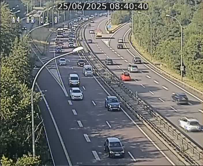 Webcam traffic A4 Luxembourg - BK 3.8 - Leudelange (direction Esch sur Alzette)
