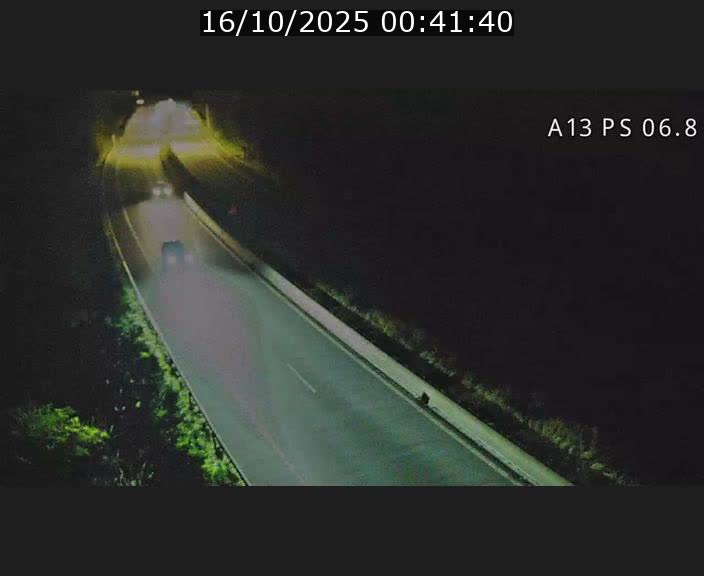 Traffic live webcam Luxembourg Ehlerange - A13 direction Esch-sur-Alzette - BK 6.8