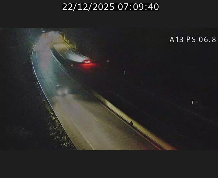 Traffic live webcam Luxembourg Ehlerange - A13 direction Esch-sur-Alzette - BK 6.8