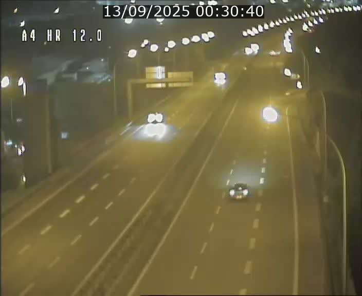 Traffic live webcam Luxembourg Jonction Foetz - A4 - BK 12.0 - direction Esch sur Alzette