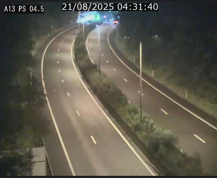 Traffic live webcam Luxembourg Differdange - A13 direction Esch-sur-Alzette - BK 4.5
