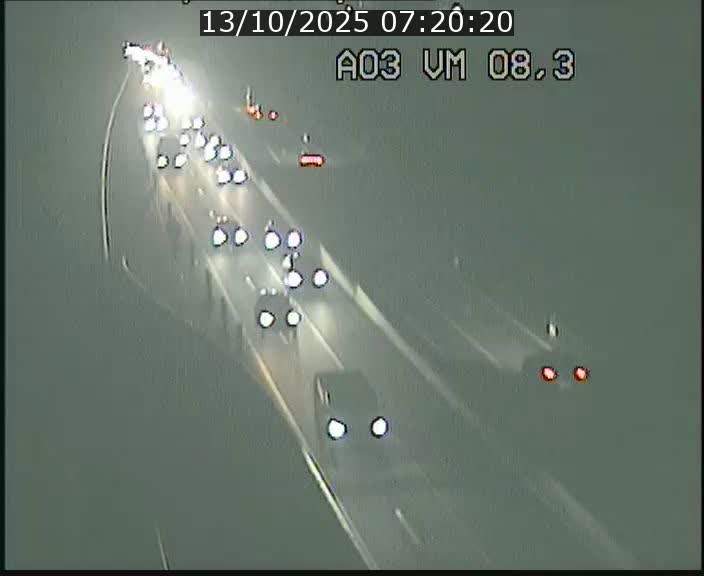 Traffic live webcam Luxembourg Bettembourg - A3 - BK 8.3 - direction France