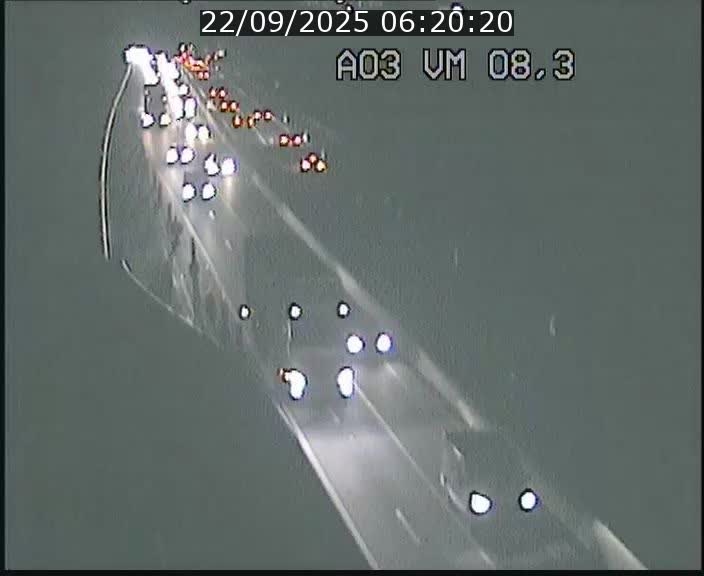 Traffic live webcam Luxembourg Bettembourg - A3 - BK 8.3 - direction France