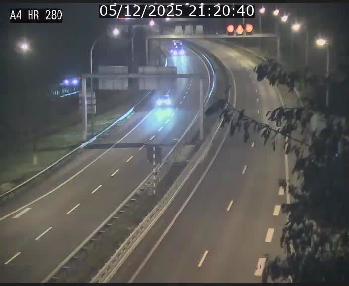 Webcam traffic A4 Luxembourg - BK 0.2 - P+R Bouillon (direction Luxembourg)