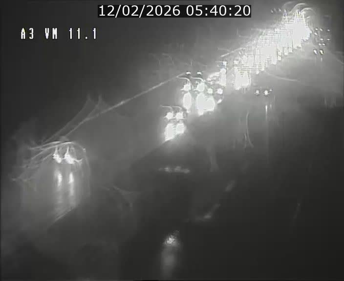 Webcam à la frontière franco-luxembourgeoise, avant la Croix de Bettembourg - BK 11.1 - direction Luxembourg-ville