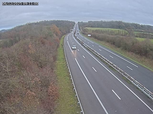 Caméra autoroute France - A33, Saint-Nicolas-de-Port direction Lunéville