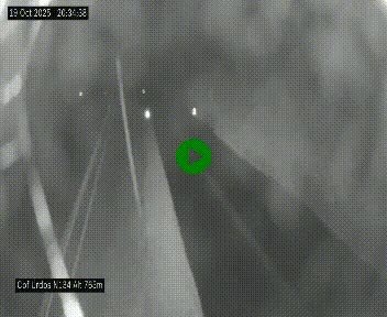 Webcam dans les Pyrénées Atlantique au niveau du col d'Urdos et du fort du Pourtalet sur la N134, en direction du Col et du tunnel du Somport, à 765 mètres d'altitude