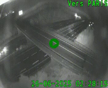 Clone of Caméra routière sur l'autoroute A20 au nord de Limoges, à la jonction avec la N520. Vue orientée vers Paris