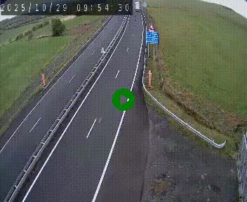 Caméra autoroute A75 à hauteur du col de la Fageole en direction de Clermont-Ferrand