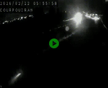 Caméra routière France - N109, Courpouiran - La plaine, en direction de Clermont l'Hérault, à la sortie de Montpellier