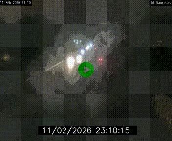 Webcam sur le périphérique de Rennes (N136) à hauteur de Maurepas, au nord de la ville