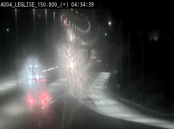 Caméra autoroute Belgique - Côte de Léglise, E411(A4) direction Luxembourg