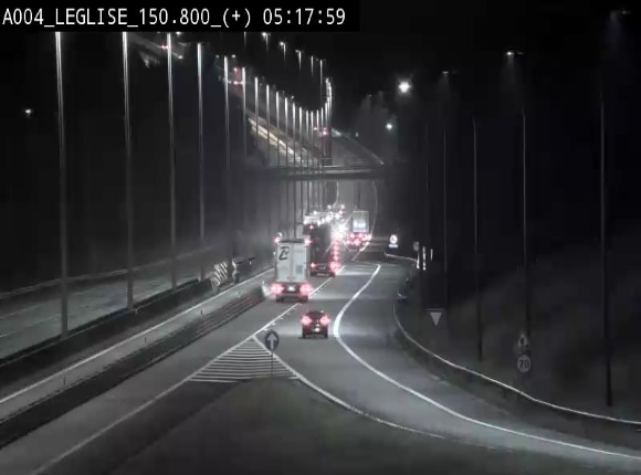 Caméra autoroute Belgique - Côte de Léglise, E411(A4) direction Luxembourg