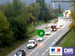 Webcam info trafic à proximité de Vizille sur la N85, au niveau du point de vue du Saut du Moine à Champagnier