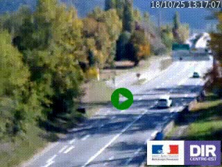 Webcam info trafic à proximité de Vizille sur la N85, au niveau du point de vue du Saut du Moine à Champagnier