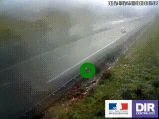 Webcam autoroute sur l'A77 à hauteur de Pouilly-sur-Loire en direction de Nevers