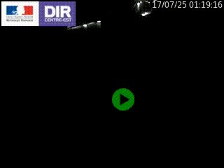 Webcam traffic à Grenoble-sud sur l'autoroute A480. Vue orientée vers l'entrée et la sortie de Grenoble