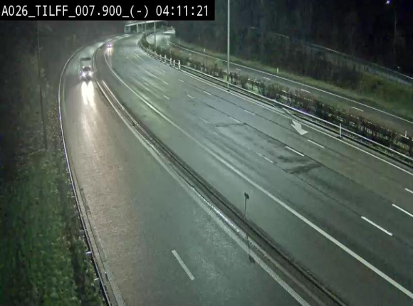 Webcam autoroute A26/E25 à Esneux, en Belgique en direction Luxembourg - BK 7.9