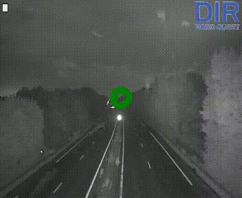 Webcam sur le périphérique de Caen (N814) à l'est de la ville, à Mondeville hauteur de la sortie 2, Presqu'île-Rives de l'Orne, au bout de l'autoroute A13