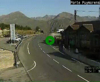 Webcam Col du Puymorens sur N320, en direction de Pas de la Casa (Andorre)
