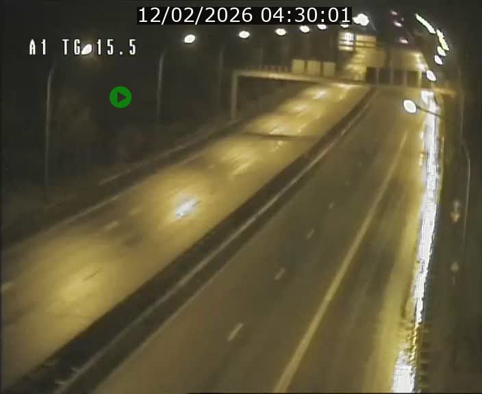 Traffic live webcam Luxembourg Munsbach - A1 direction Luxembourg - BK 15.5