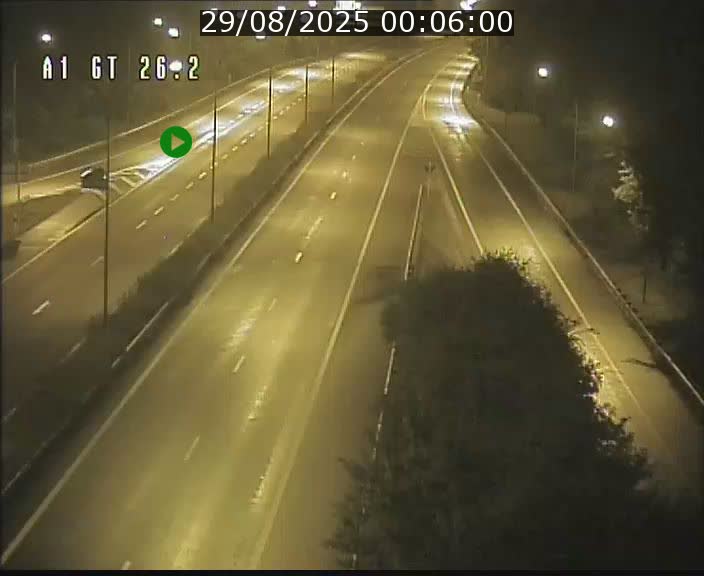 Traffic live webcam Luxembourg Grevenmacher - A1 direction Allemagne - BK 26.2