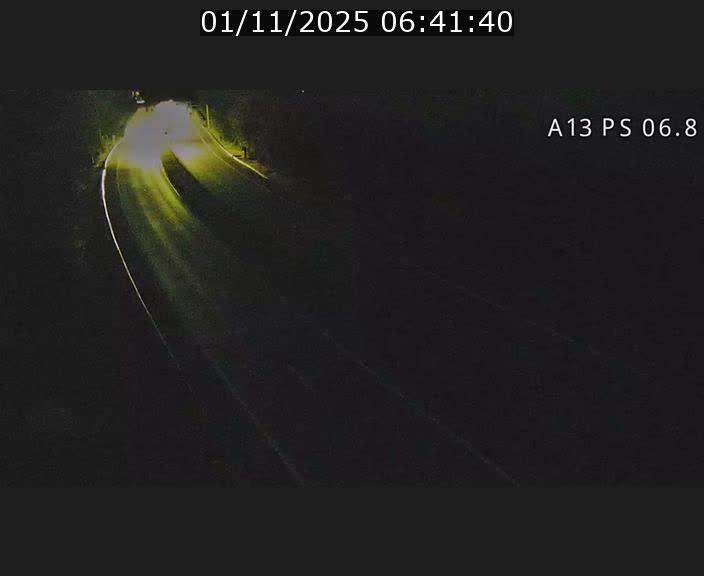 Traffic live webcam Luxembourg Ehlerange - A13 direction Esch-sur-Alzette - BK 6.8