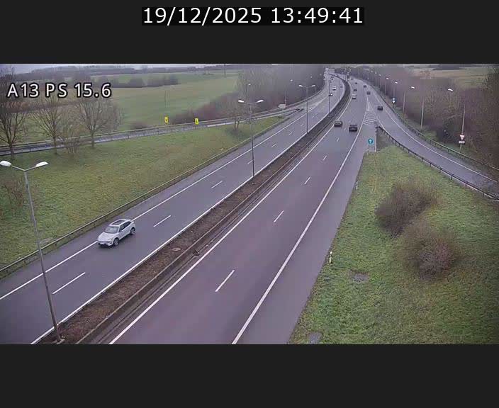 Traffic live webcam Luxembourg Kayl - A13 direction Dudelange - BK 15.6
