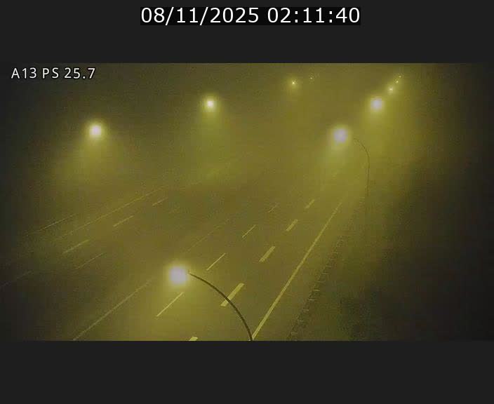 Traffic live webcam Luxembourg Frisange - A13 direction Allemagne - BK 26