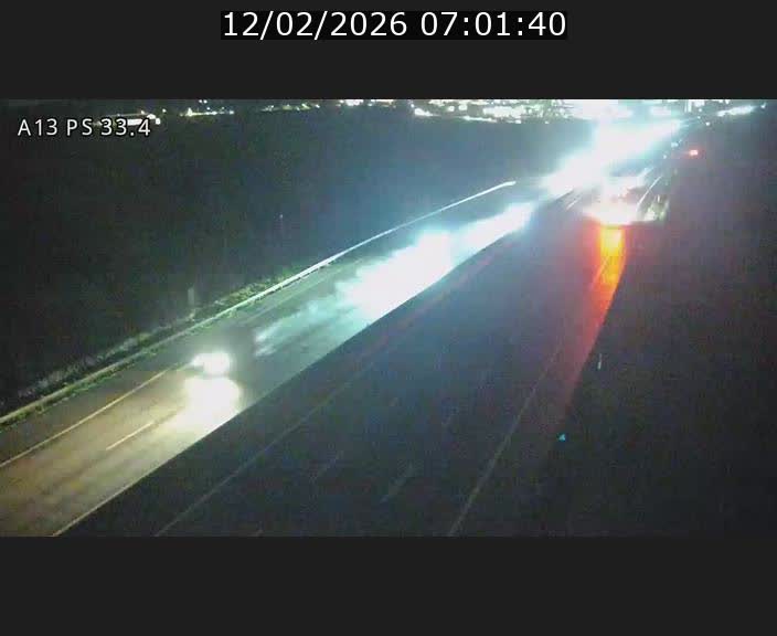 Webcam trafic sur A13 à hauteur de Mondorf-les-Bains en direction d'Altwies